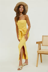 Love Of Sol Maxi Dress Yellow