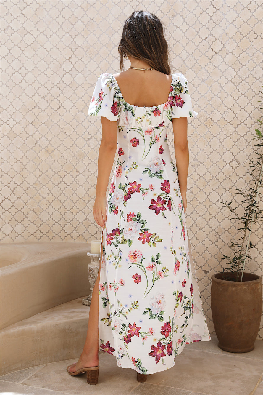 SEVEN WONDERS Yokana Midi Dress Floral