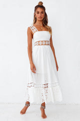 Eugenia Maxi Dress White