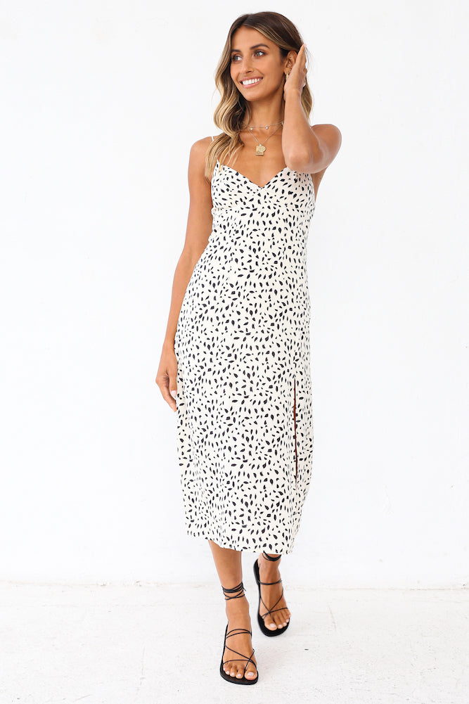 Passion Of Home Midi Dress White