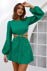 Marquee Dress Green