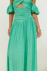 Clementine Maxi Dress Green