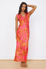 Radiant Skies Maxi Dress Orange