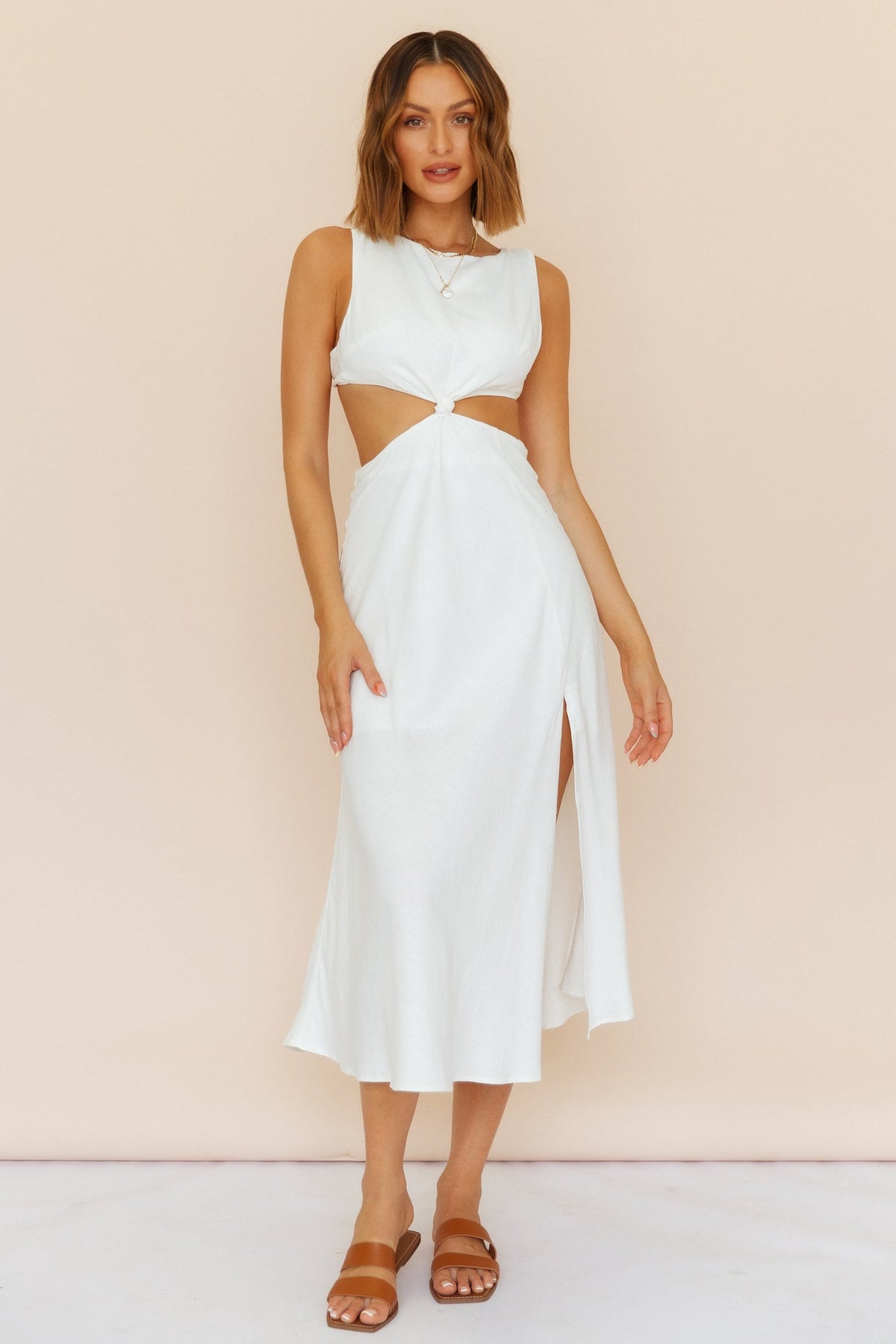 Introducing Me Maxi Dress White