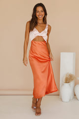 When You Breathe Maxi Dress Orange