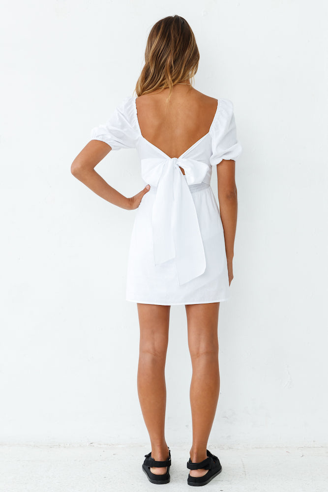 Elreid Dress White