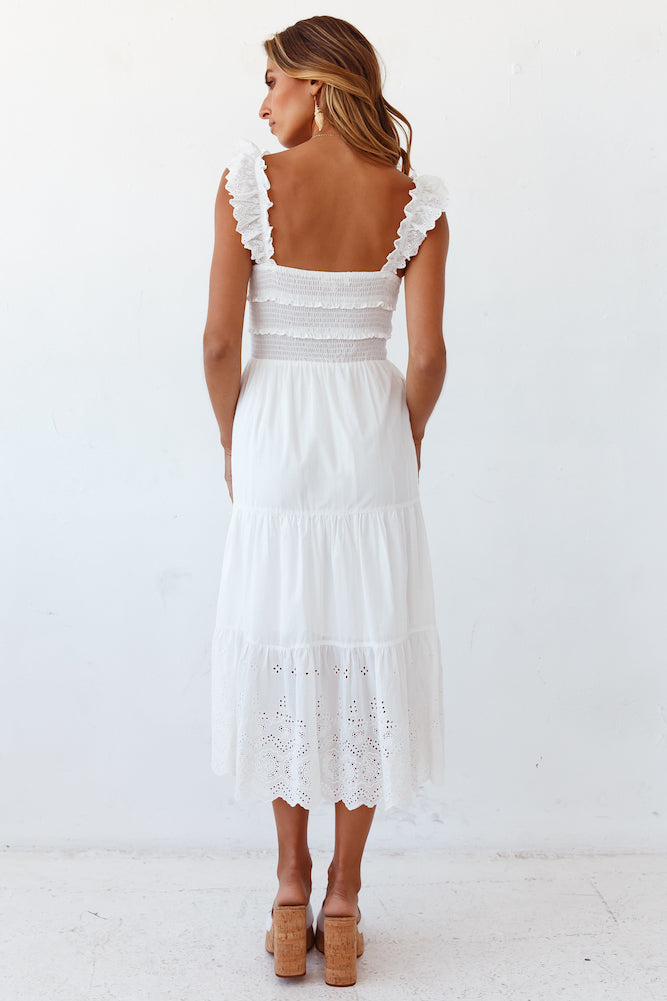 Daystar Midi Dress White