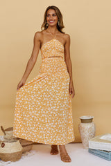 Sweet Citrus Maxi Dress