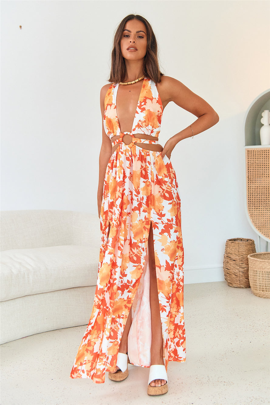 Only You Maxi Dress Orange