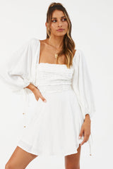 With Love Dress White