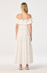 Piccola Off Shoulder Maxi Dress