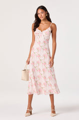 Liran Floral Midi Dress