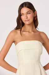 Ximena Floral Strapless Maxi Dress