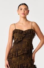 Journee Tiered Maxi Dress