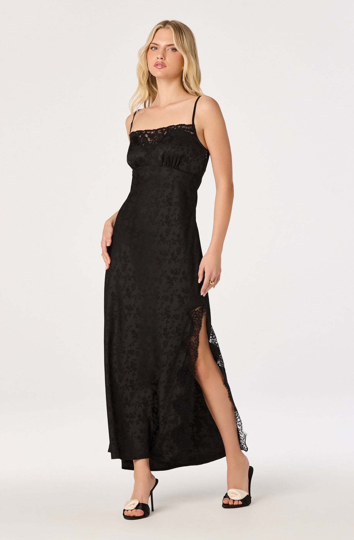 Kristian Jacquard Maxi Dress