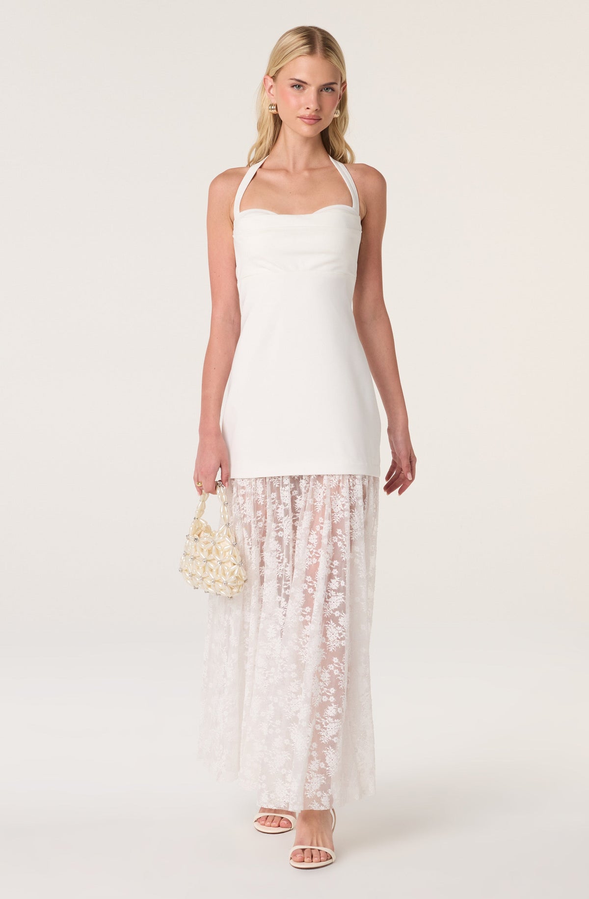 Mandy Halter Mixed Media Dress