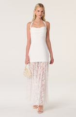 Mandy Halter Mixed Media Dress