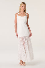 Mandy Halter Mixed Media Dress