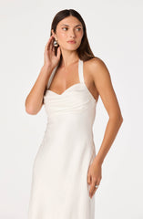 Lara Sweetheart Halter Maxi Dress