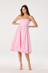 Dahlia Bubble Hem Midi Dress