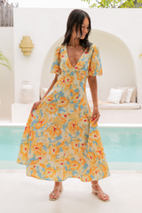 Summer Dreams Maxi Dress Yellow