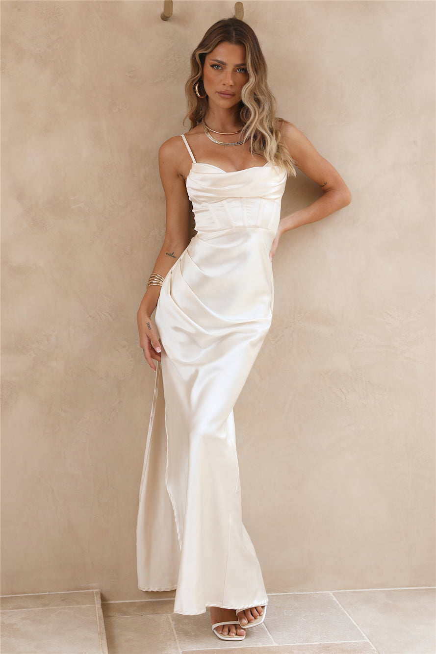 Sweet Nothing Maxi Dress White