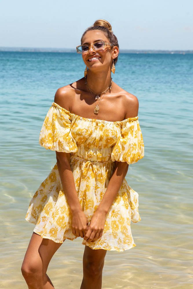 Love In The Sand Dress Yellow