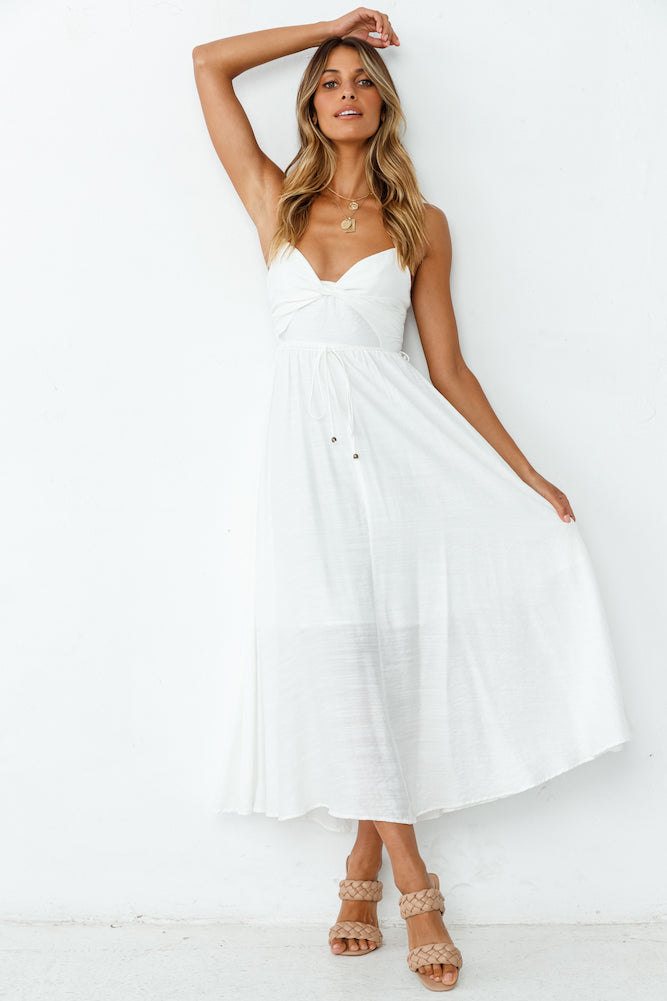 Phenomenon Maxi Dress White