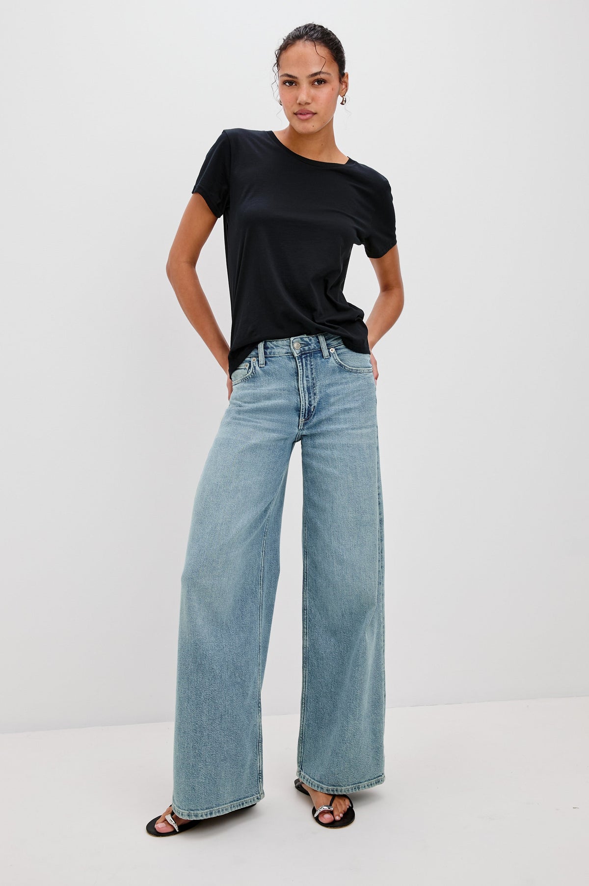 Angeleno Wide Leg - Blue Eyed Girl