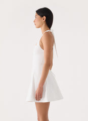 Alesandree Mini Dress - White