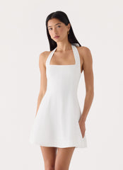 Alesandree Mini Dress - White