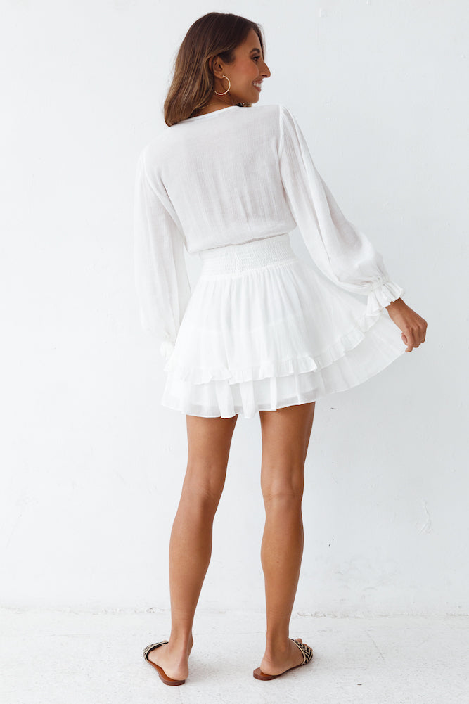 Lookout Dress White