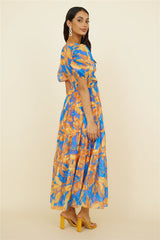 Under Your Aura Maxi Dress Floral