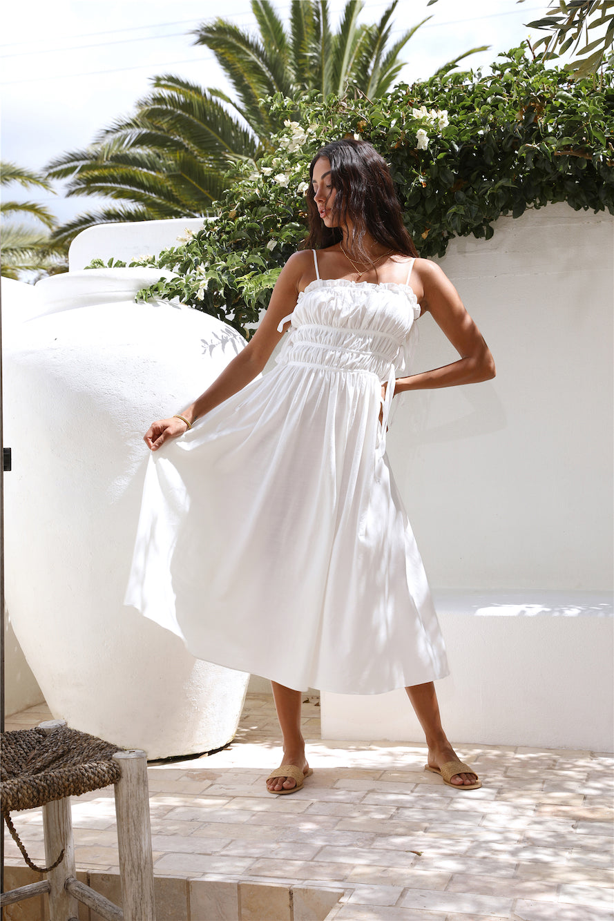 Home To You Maxi Dress White