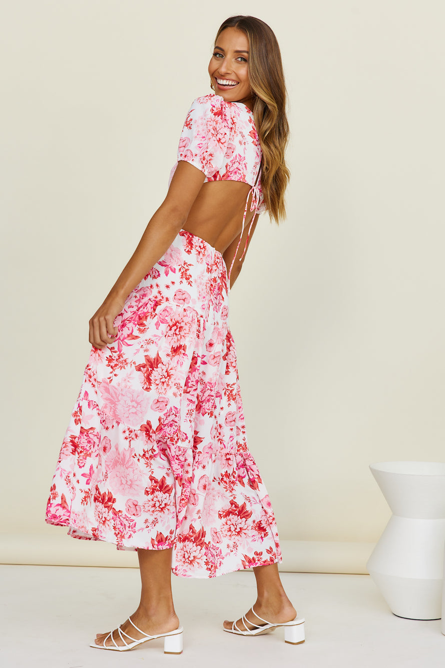 Memories Of Love Maxi Dress