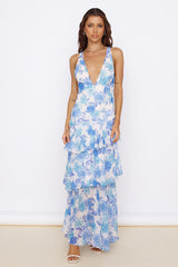 Foolish One Maxi Dress Blue