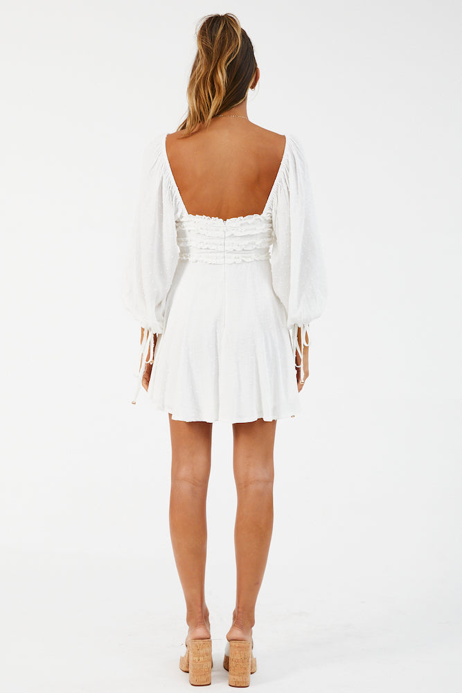 With Love Dress White