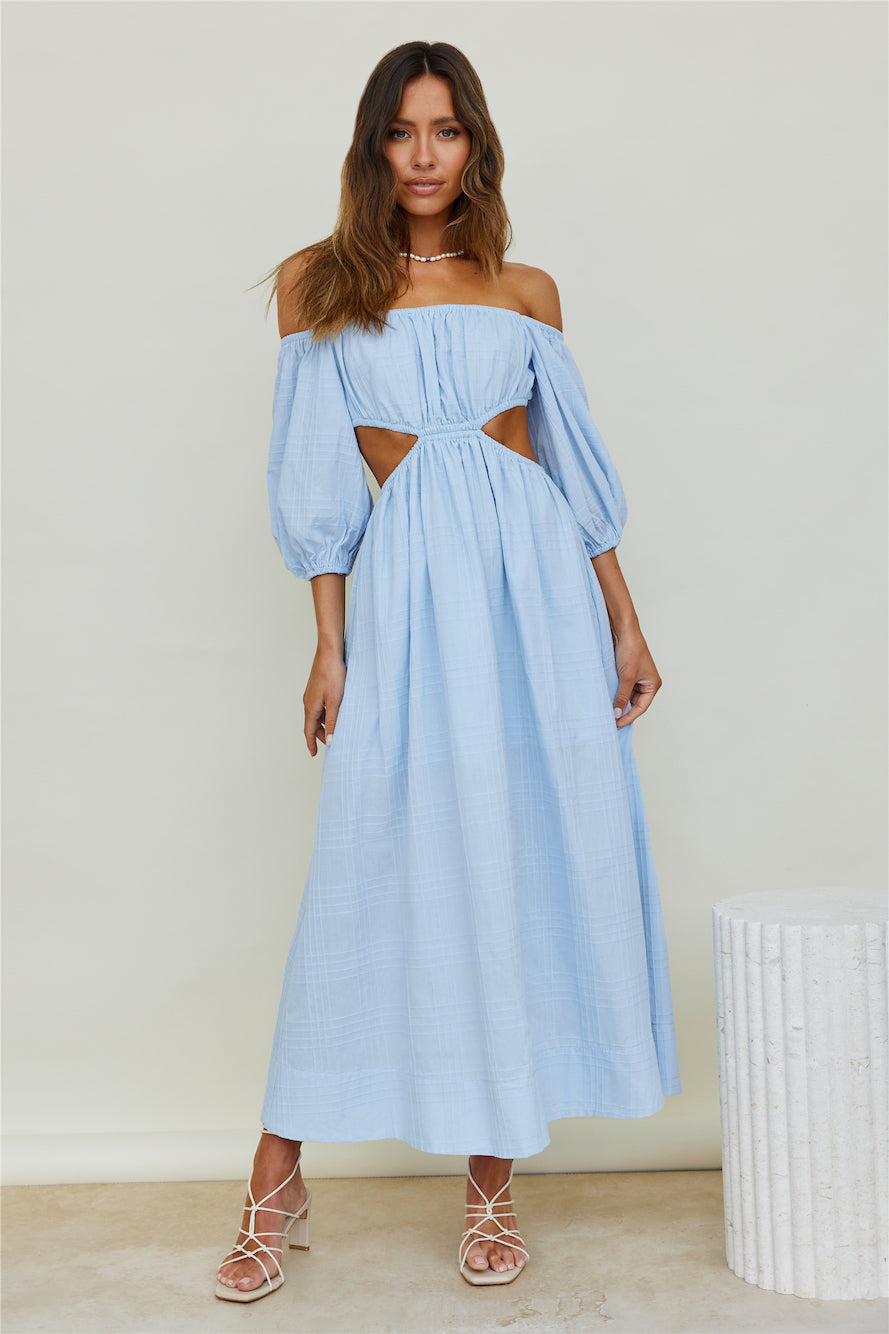 Pavilion Maxi Dress Blue