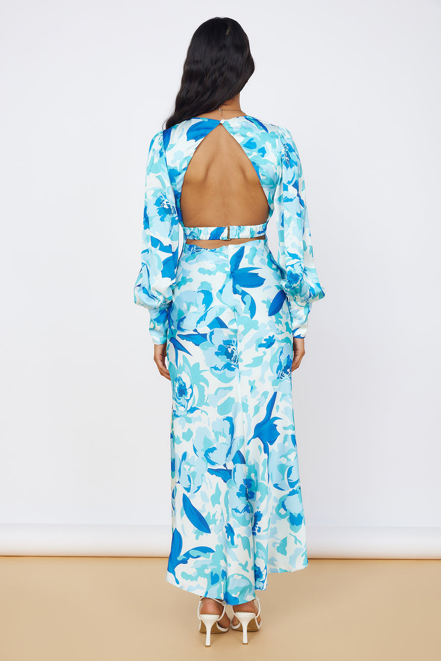 Limitless Possibilities Maxi Dress Blue