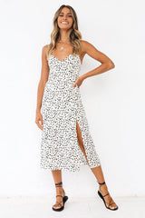 Passion Of Home Midi Dress White