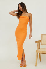 Only One Maxi Dress Orange