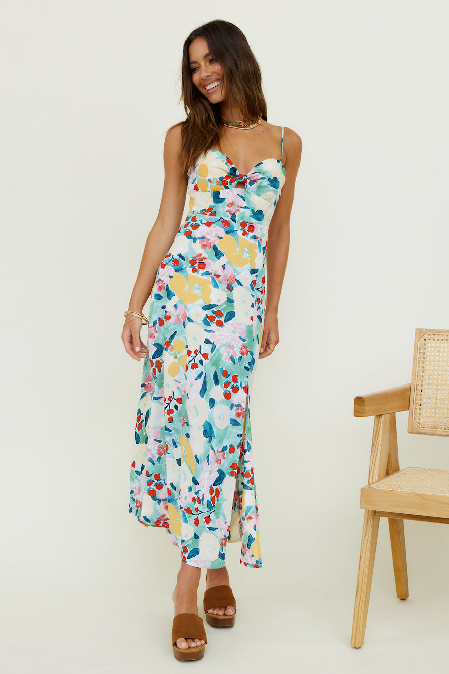 No Denial Maxi Dress Floral