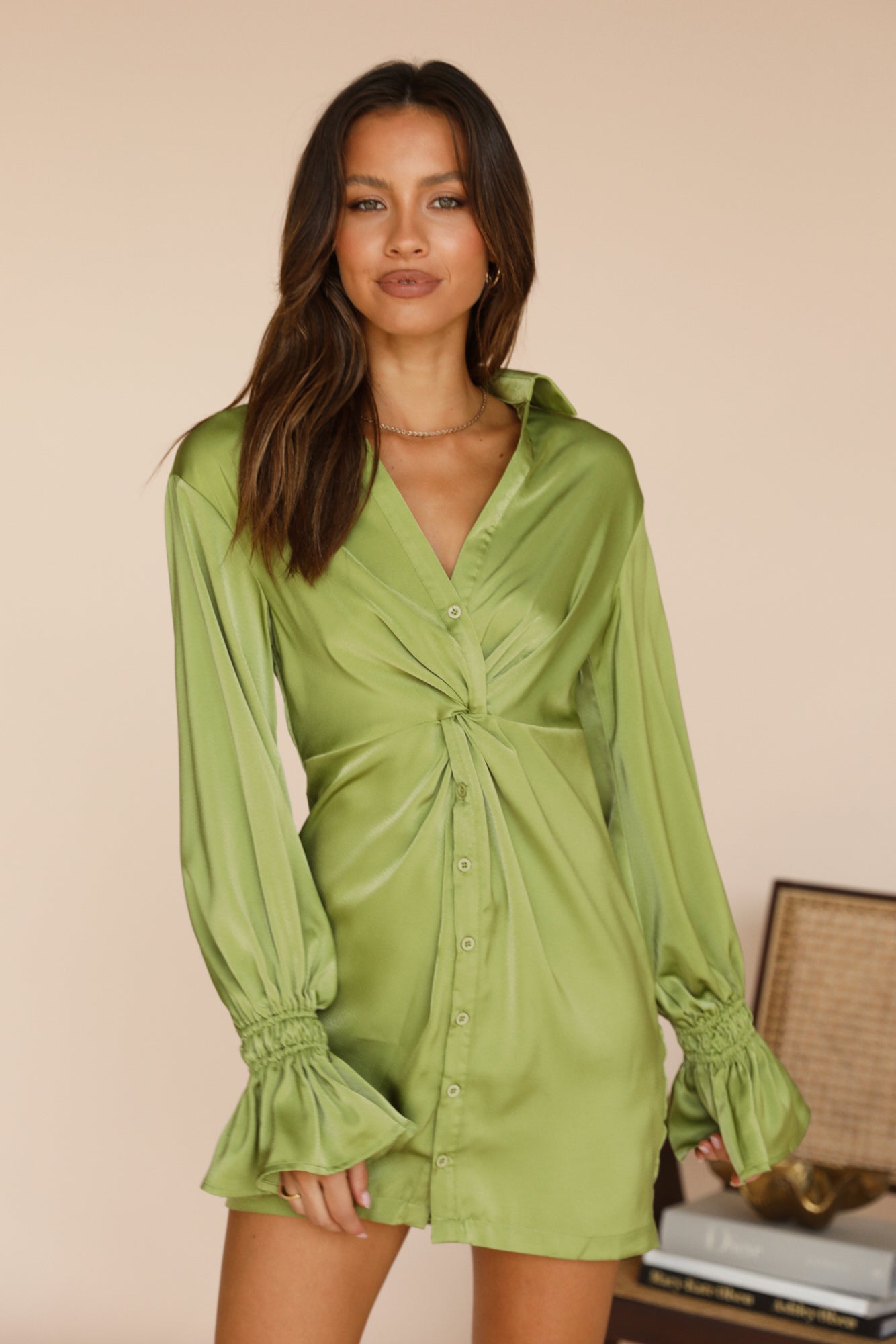 Patchouli Springs Dress Green