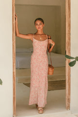 In The Air Maxi Dress Pink