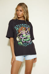 WRANGLER Galene Oversized Tee Black