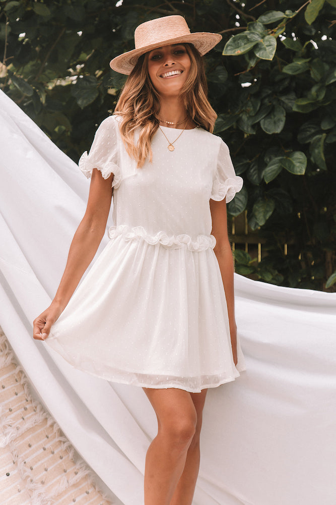 Ramona Dress White