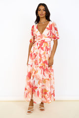 Bewitching Soul Maxi Dress Pink