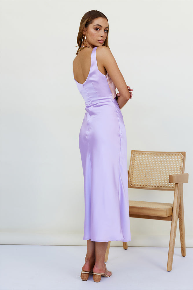 When You Breathe Maxi Dress Purple