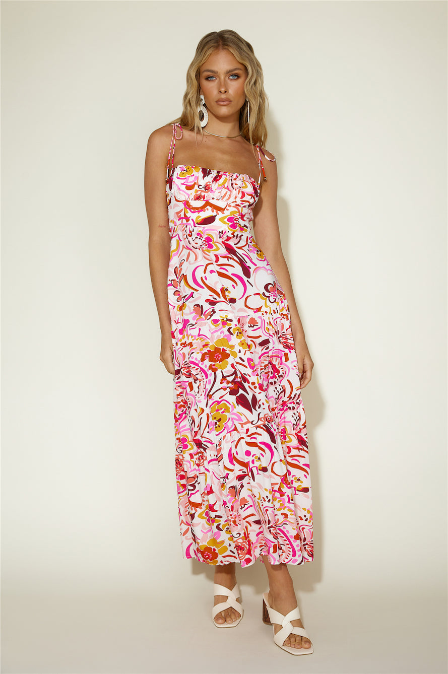 Dinner Date Maxi Dress Floral