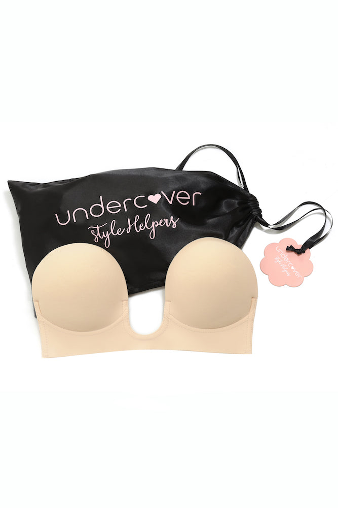 UNDERCOVER STYLE HELPERS Brallelujah Hidden Bra Nude